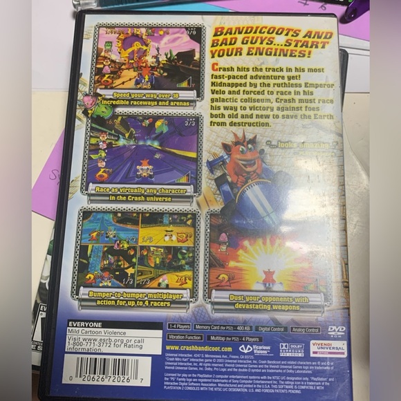 Crash Nitro Kart on Sony PlayStation 2 Complete - Picture 3 of 3